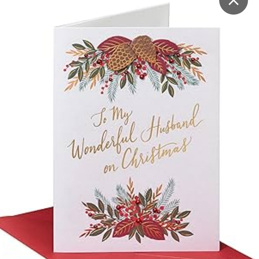 Papyrus To Husband Christmas Card NIP